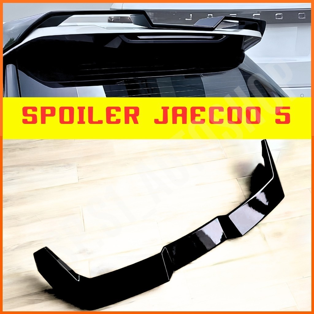 สปอยเลอร์หลังคา  OMODA JAECOO 5  สีดำเงา  Spoiler Bodykit  ชุดแต่ง  OMODA JAECOO 5   (LA)