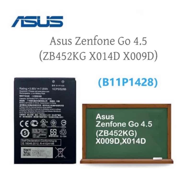 แบตเตอรี่ Asus Zenfone Go 4.5 (ZB452KG X014D X009D) รับประกันนาน 3 เดือน