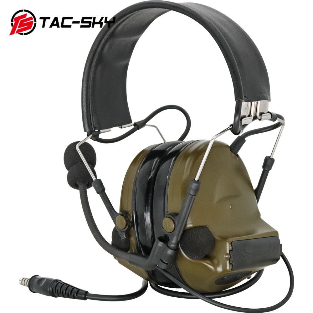 TACTICAL-SKY รุ่นส่งออก ชิปรุ่นที่ 4 Comtac-II/C2 รถกระบะเสียงอิเล็กทรอนิกส์ Cancelling TACTICAL ชุด