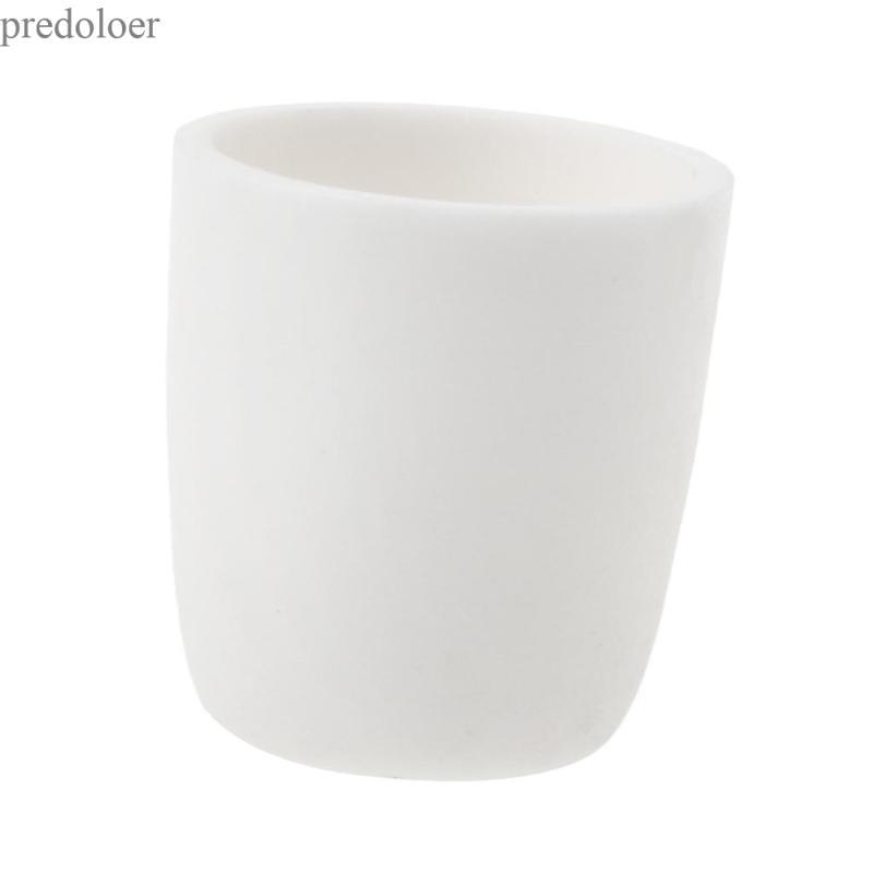 [predoloer] Crucible For Metal Casting Melting ความจุ 10 ML สําหรับการทดลองห้องปฏิบัติการ Al2O3>99%