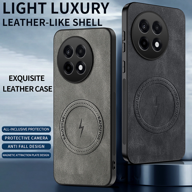 หนังไร้สายชาร์จแม่เหล็กสําหรับ OnePlus 13R OnePlus13R 5G ShockProof ฝาครอบโทรศัพท์
