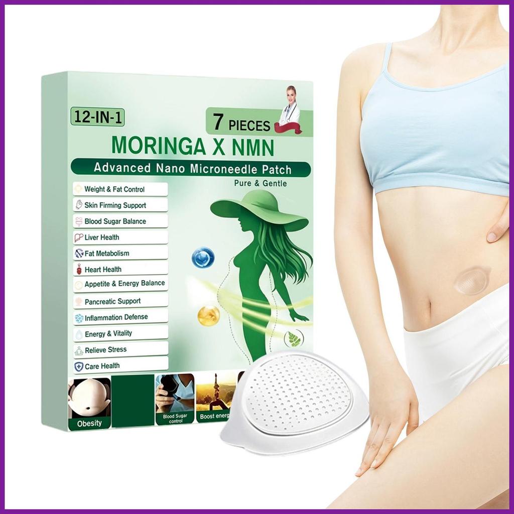 Microneedle Patch 7 ชิ้น Microneedle น้ําหนักเบา Soothing Repair ผู้ใหญ่ Body Care สติกเกอร์ Belly P