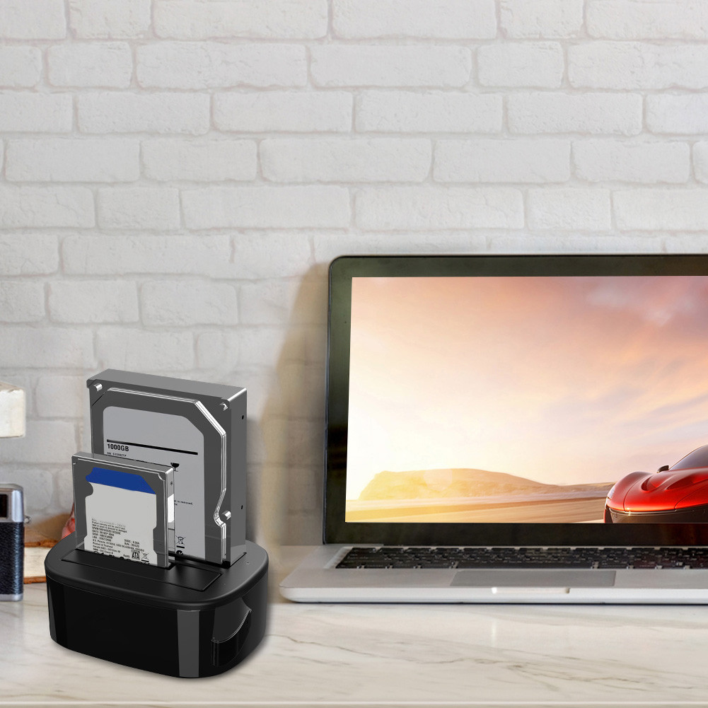 ORICO 6628US3-C USB 3.0 Dual Bay HDD Docking Station SATA Hard Disk Holder รองรับ 2x3.5 นิ้วฮาร์ดไดร