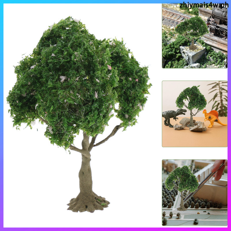 Model Tree Landscape Scene Fairy Garden Accessories zhiymais4w