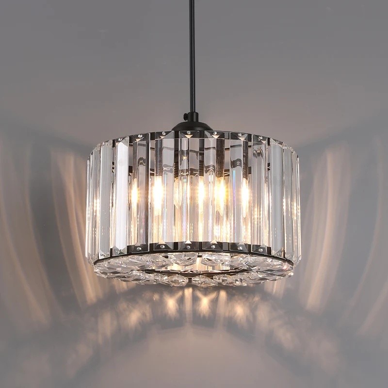 8GF5 โมเดิร์นจี้คริสตัล Led โคมระย้า Nordic แขวนโคมไฟเพดานห้องนั่งเล่นห้องรับประทานอาหารห้องครัว Isl