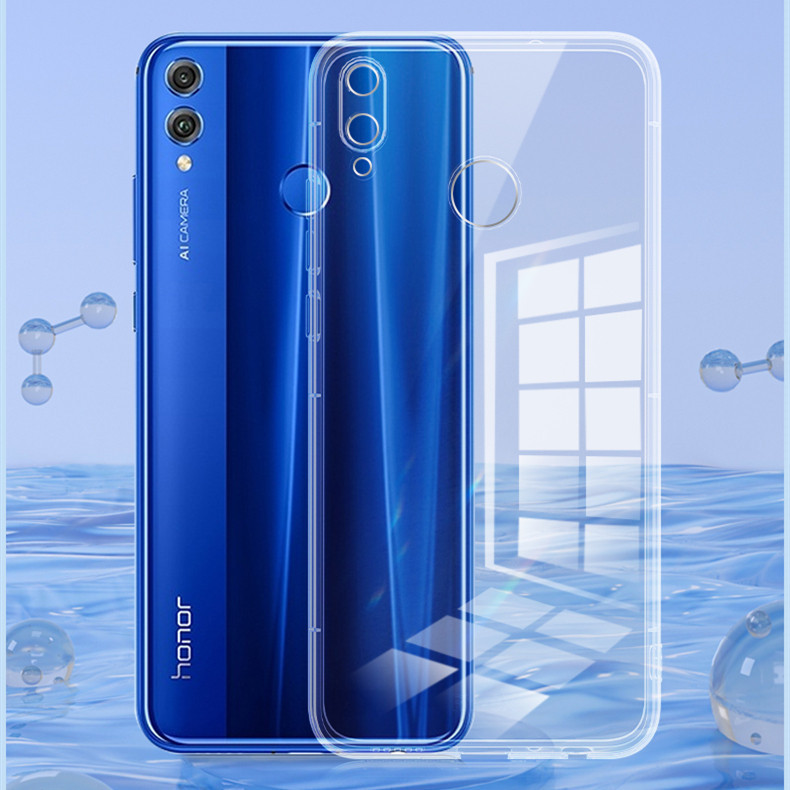 HUAWEI Y5 2018 / Y6 2019 / HONOR 8X / HONOR 7A / HONOR 7S ULTRATHIN CLEAR TRANSPARENT เคสคุณภาพสูง