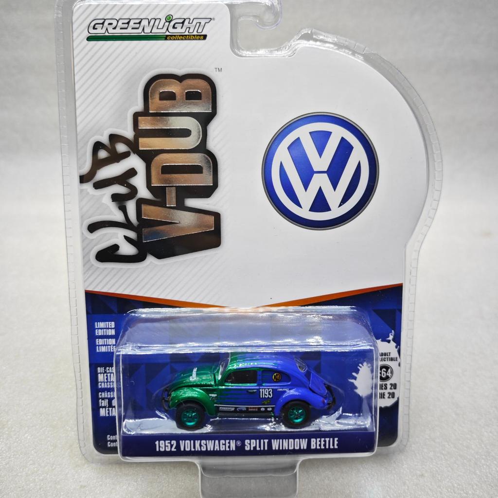 แสงสีเขียว 1: 64 Vee Dub 20-1952 Vee Dub-Falken Falken Tyre Green Machine Green Wheel