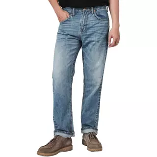 LEE กางเกงยีนส์ผู้ชาย คอลเลคชั่น 101 เอวกลาง ทรงตรง ทรง Dean รุ่น LE F425MDEAN25 สียีนส์อ่อน