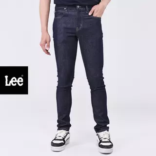 LEE กางเกงยีนส์ผู้ชาย เอวต่ำ ทรงเข้ารูป Ramone รุ่น LE S326MRAMF04 สียีนส์เข้ม
