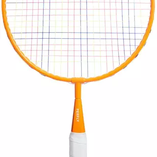 Decathlon Kid Badminton Racket In Set Br Set Discover ชุดแร็คเก็ตแบดมินตันสำหรับเด็ก รุ่น Discover - Green/Orange
