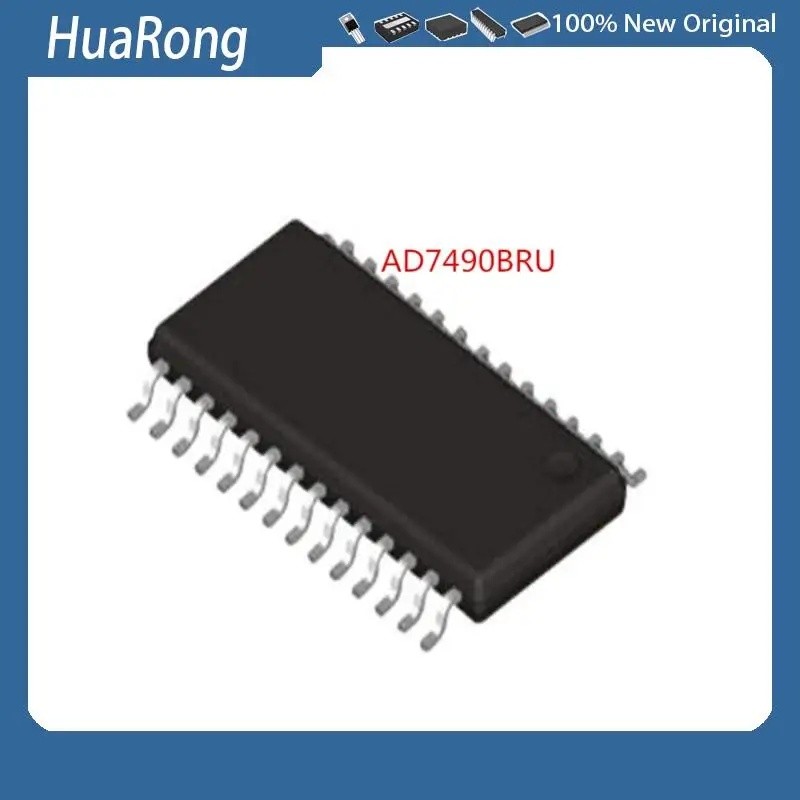 2 ชิ้น/แบทช์ AD7490 AD7490BRU AD7490BRUZ AD7490B TSSOP28