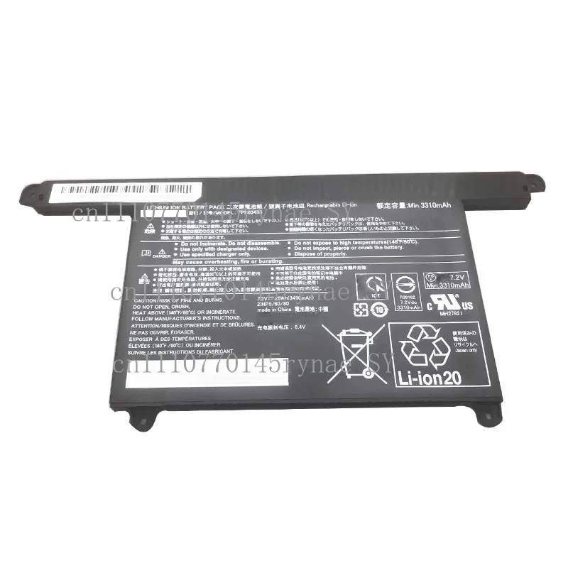 7.2V 25WH 3490mAh แบตเตอรี่ FPCBP544 FPB0343S สําหรับ Fujitsu LIFEBOOK U939/A U938/S Series