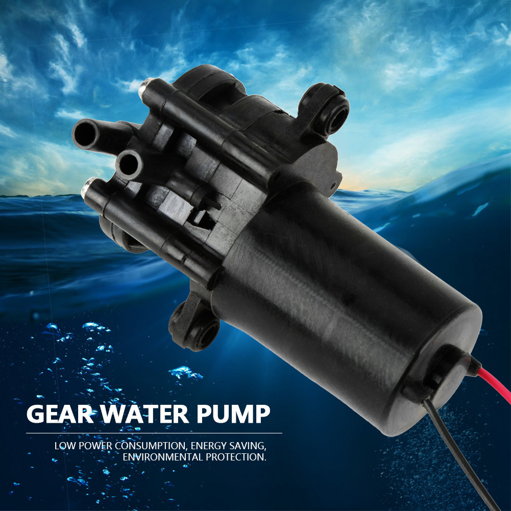 Ooidshop มินิพลาสติก Self-priming 12V ปั๊มเกียร์ Self Priming ZC-A210 DC