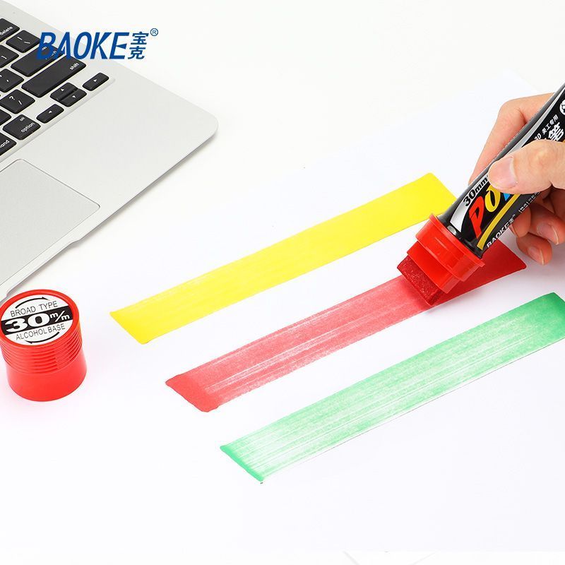 Poke POP ปากกาโฆษณาปากกา Hand-Painted โปสเตอร์ปากกา MARKER 6/12/20/30 มม.Marker Oily Marker S/M/TH/P