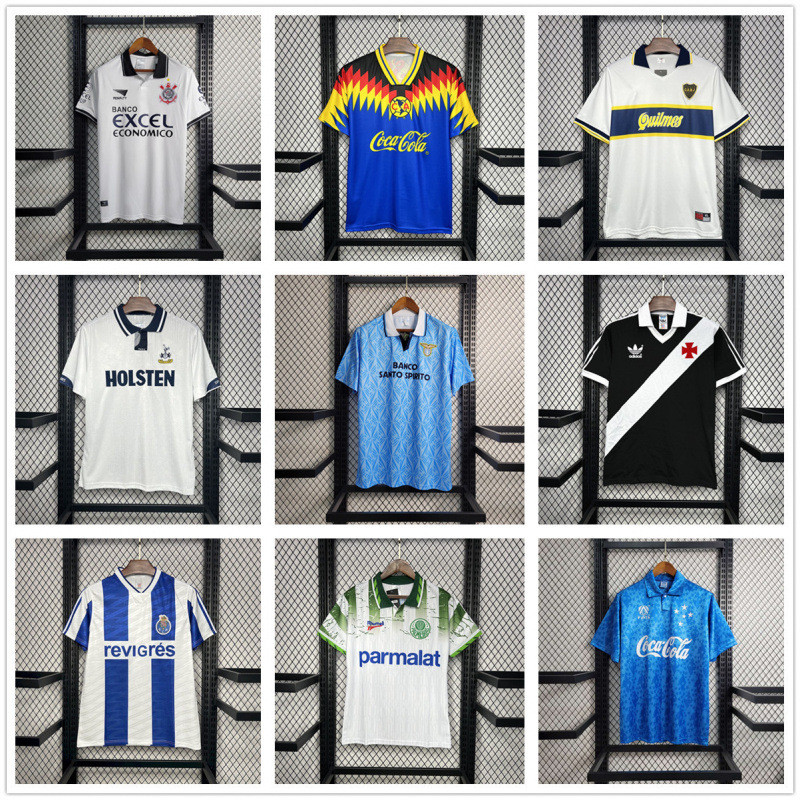 Vintage Jersey Ben Fika Marseille West Hampool Tuk Russello Valencia Boka Thai Version Jersey