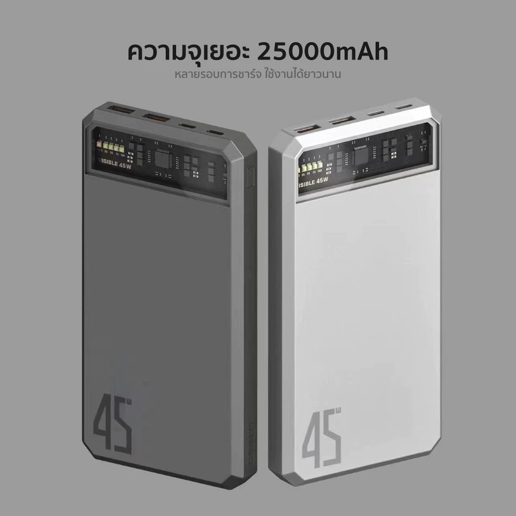 [ส่งด่วน] Orsen by Eloop EW35 CCC/ EW54 EW55 E43 E53 E59 แบตสำรอง 10000-25000mAh ชาร์จเร็ว PD 20W/45W ชาร์จไร้สาย มอก. thumbnail 7