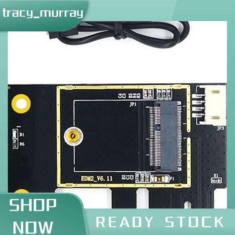 tracy_murray NGFF M.2 ถึง PCIE การ์ดเครือข่ายไร้สายอะแดปเตอร์การ์ดรองรับ 7260 8265 1650 1675X AX200 