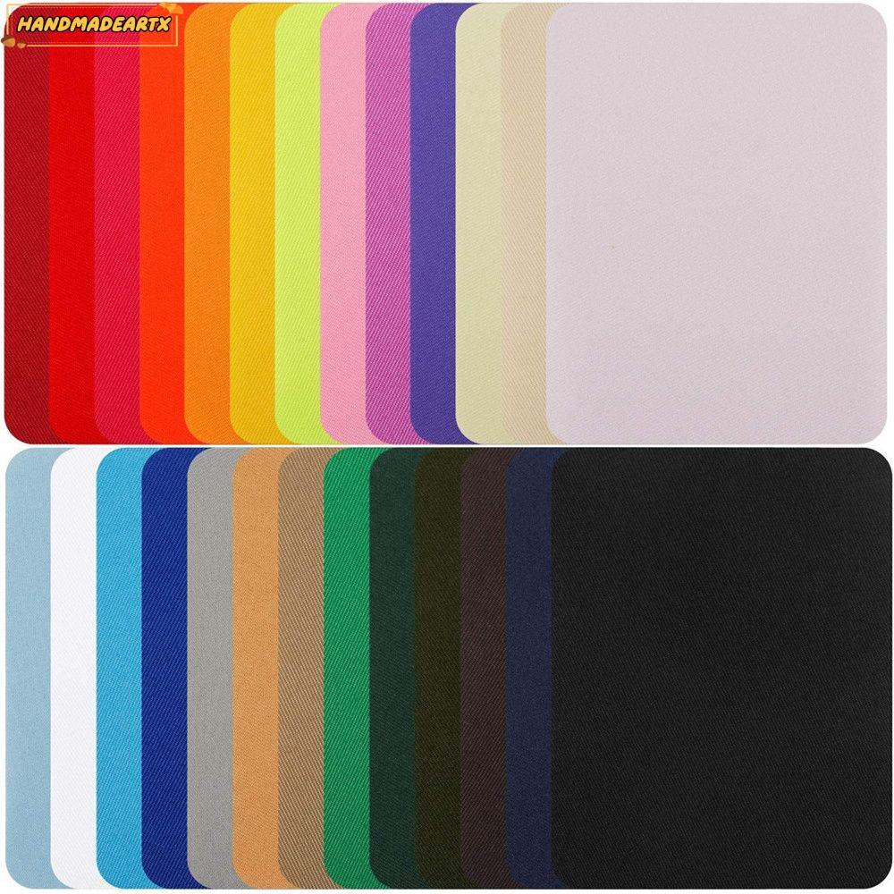 HANDMADEARTX Self Adhesive Patch Thermal Transfer Sewing-on Route Iron-on Fabric