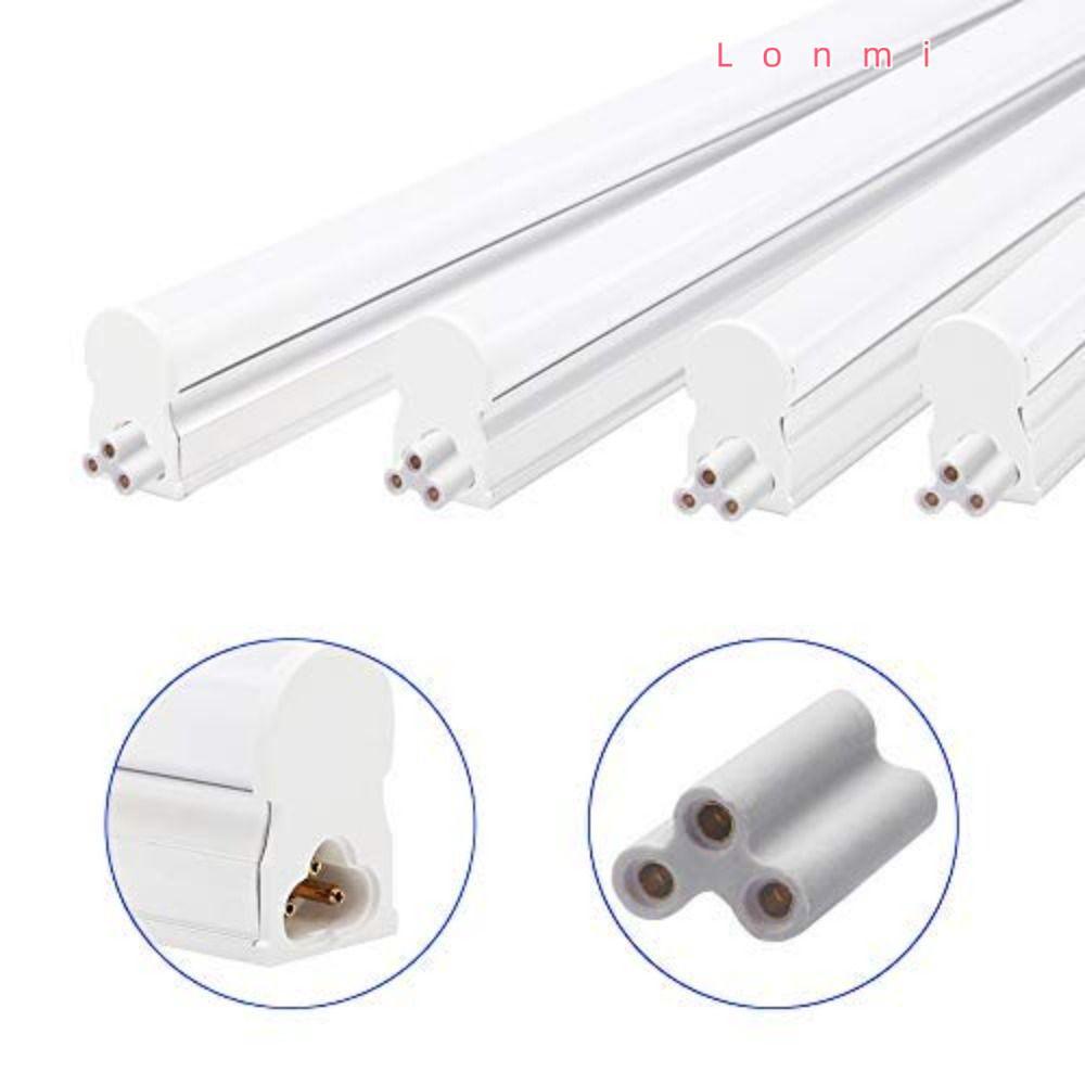LONMI 100/50/30/20/10 ชิ้น 3 หลุม Hard Joint Connector, 20.5 มม.Plice T5 T8 Bracket Light Connector,
