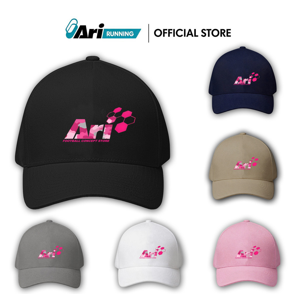หมวกเบสบอล Ari Football ⚽️ พิมพ์ลายโลโก้ ผ้าหนา กันแดด กันลม หมวก Outdoor Hat 11 สี