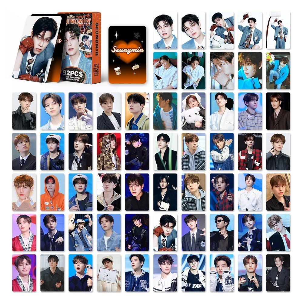 92 SK อัลบั้มใหม่ Single Kim SeungMin SeungMin Star KPOP สินค้า LOMO Photocard