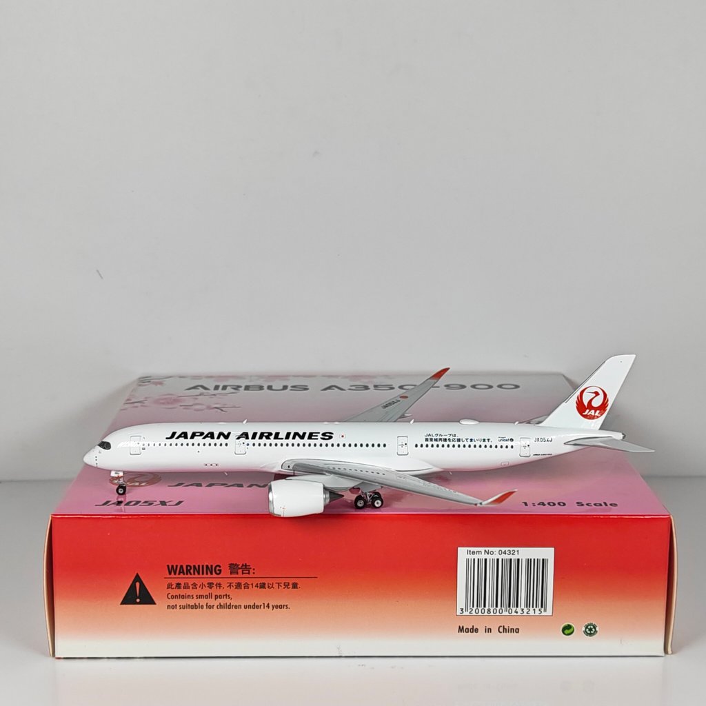 Phoenix 04321 1: 400 Japan Airlines A350-900 JA05XJ โมเดลเครื่องบินโลหะผสม