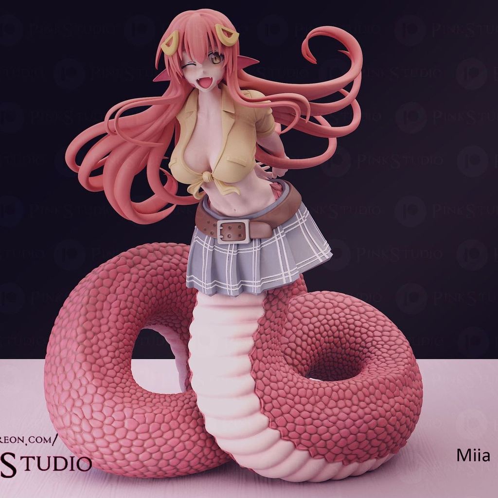 GK White Model Monster Monster Light Curing Resin Model Unpainted N