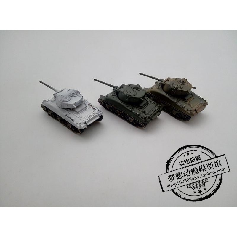 Ocean Hall 1: 144 World War II US Army M4/76 Sherman Medium Tank สําเร็จรูปรุ่น M4