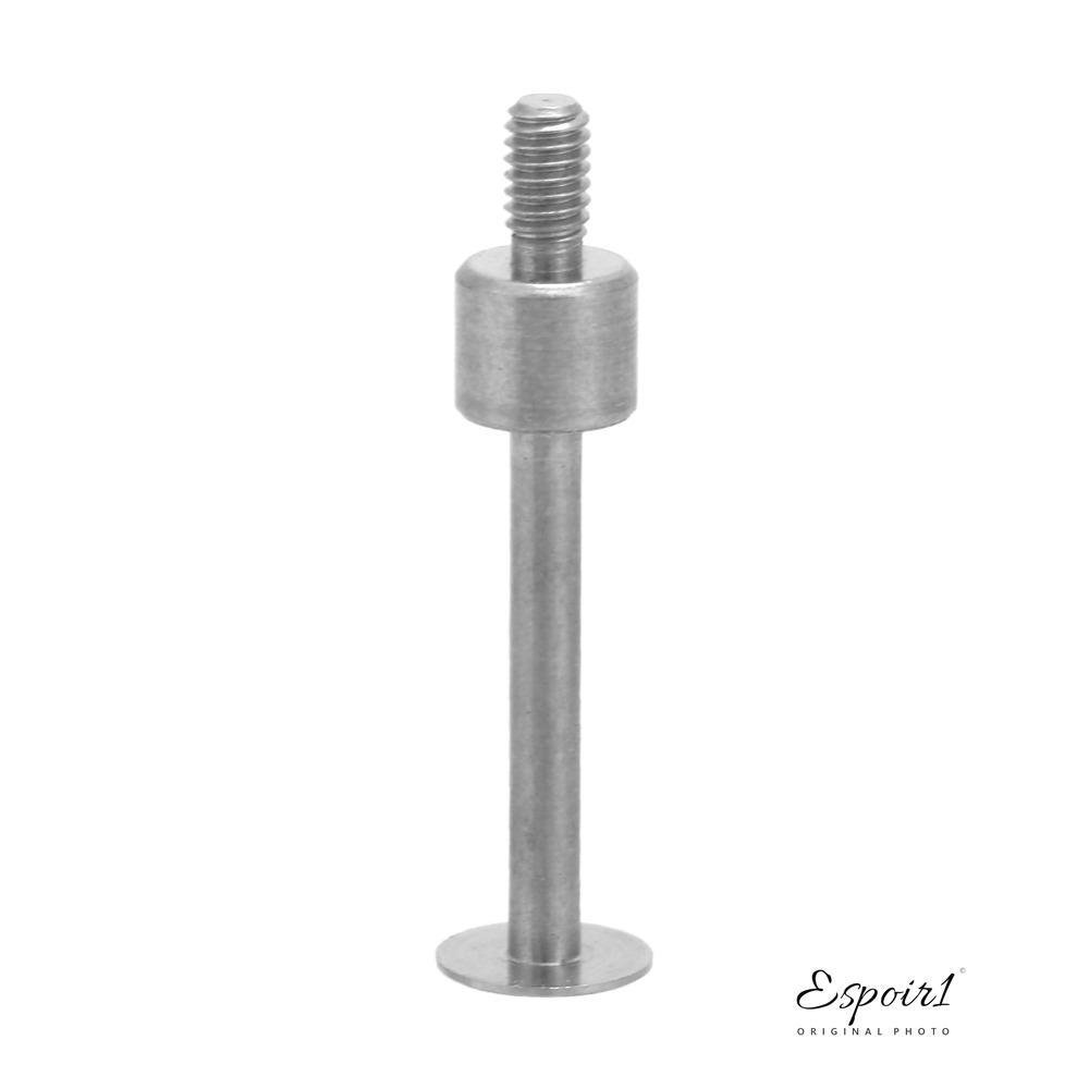 ESPOIR จุดสัมผัสแบน, เหล็กความเร็วสูง T Shape Dial Indicator Probe, ทนทาน M2.5 ด้าย Dial Gauge Probe