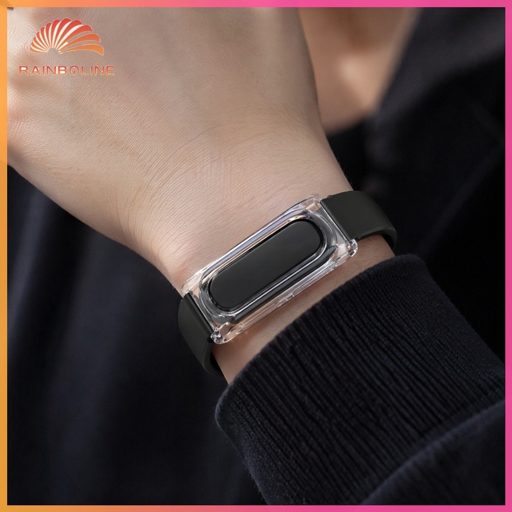 ฝน❤  สายนาฬิกาซิลิโคนสําหรับ Google Fitbit Air Fitness Tracker สําหรับผู้ชายผู้หญิงสุขภาพกิจกรรม Tra