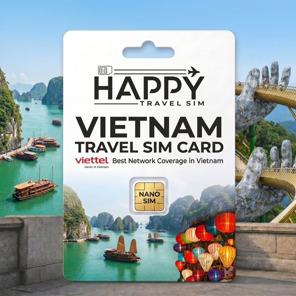 ซิมเวียดนาม Viettel เน็ตแรง ครอบคลุมทั่วประเทศ | Vietnam Travel SIM | Viettel 4G/5G