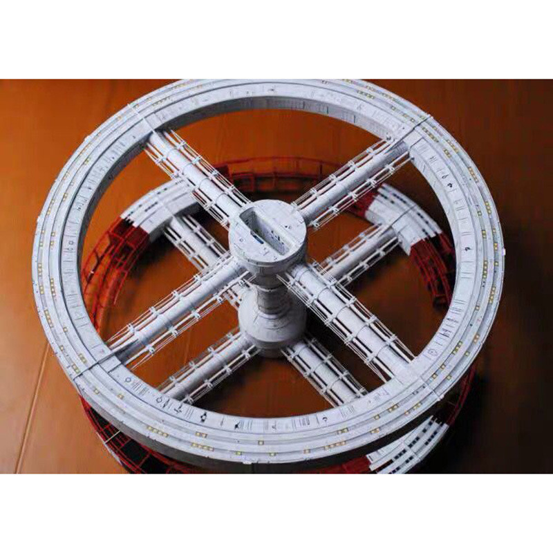 2001 Space Odyssey Space Station V Paper Model DIY