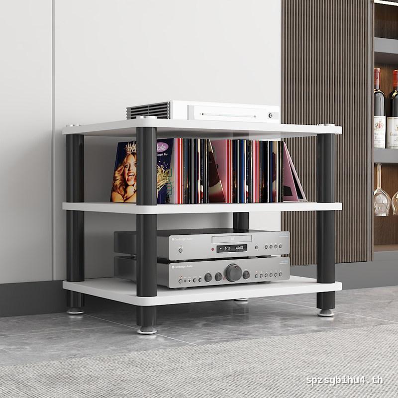 ชั้นวางเครื่องขยายเสียงหลายชั้นในครัวเรือน Simple Audio ขาตั้งกล้องวงเล็บเสียง hifiCD Bile Rack CD R