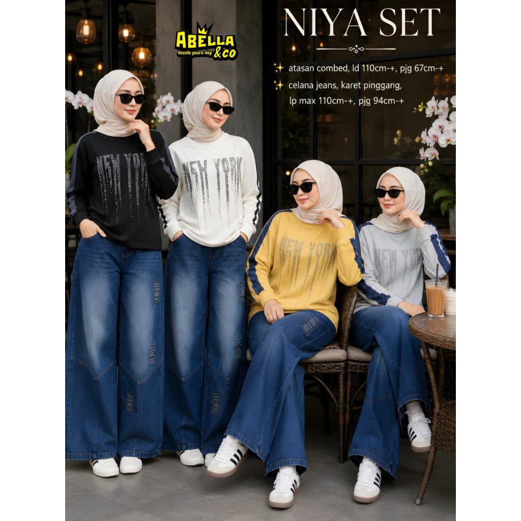 2308 NIYA SET โดย AbELLA DAILY WEAR ORIGINAL BRAND SOLO