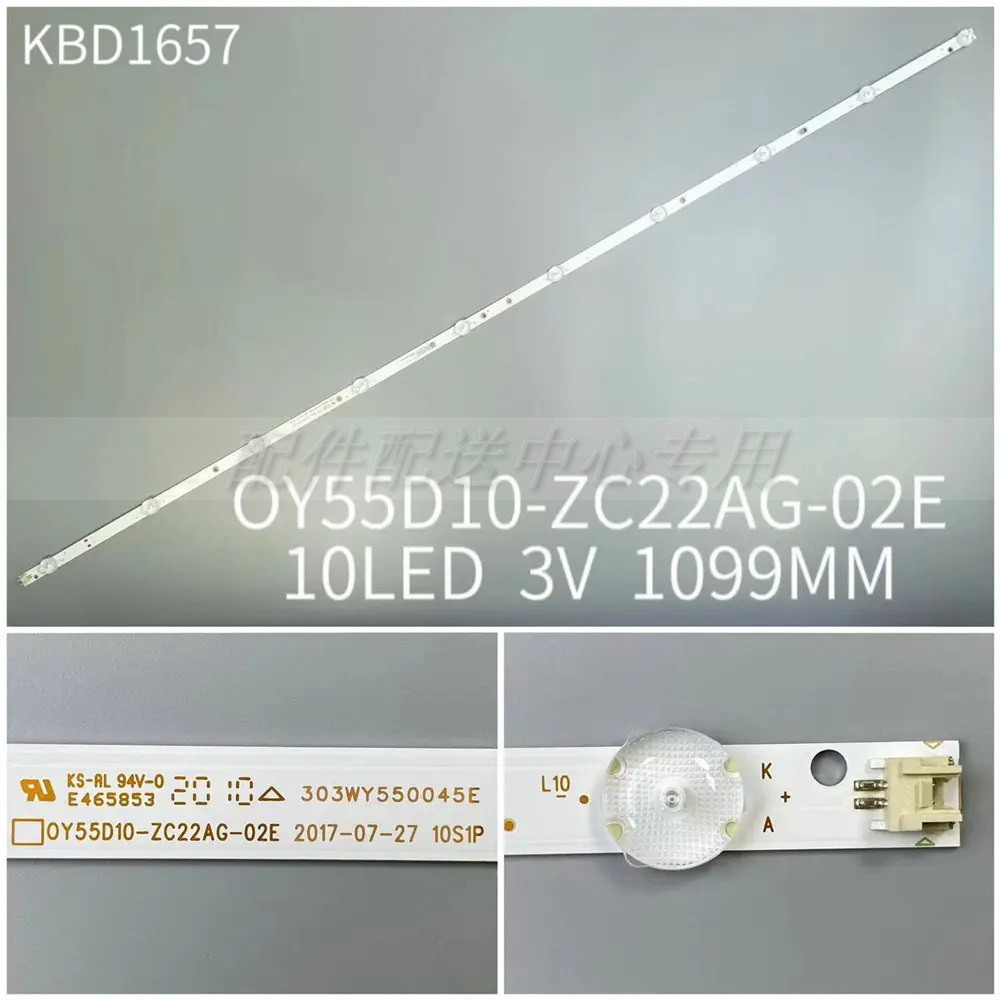 1 * OY55D10-ZC22AG-02E TV Backlight Bar 10LED 3V 1099MM