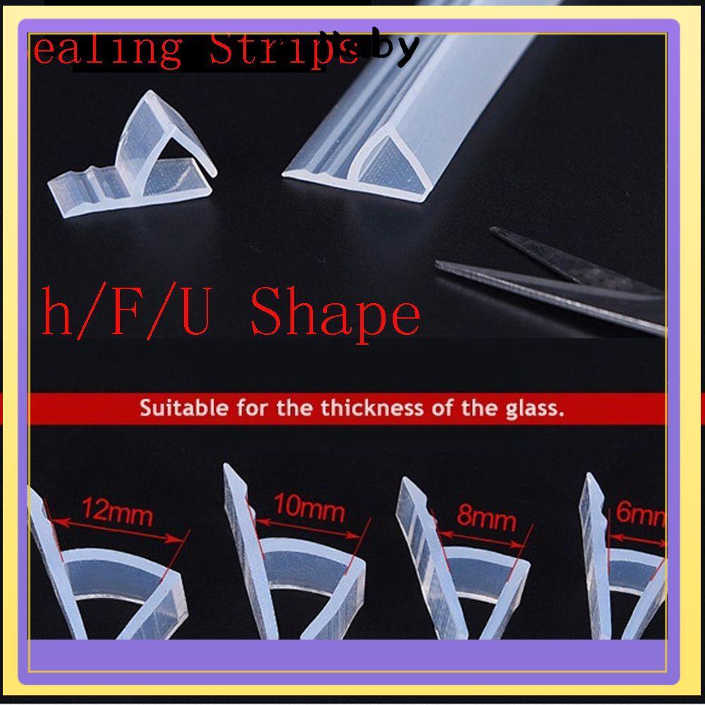 NULLABY 1M 6-12 มม.FU h Shape Sealing Strips Home & Living Bathroom Accessaries Home Improvement Win