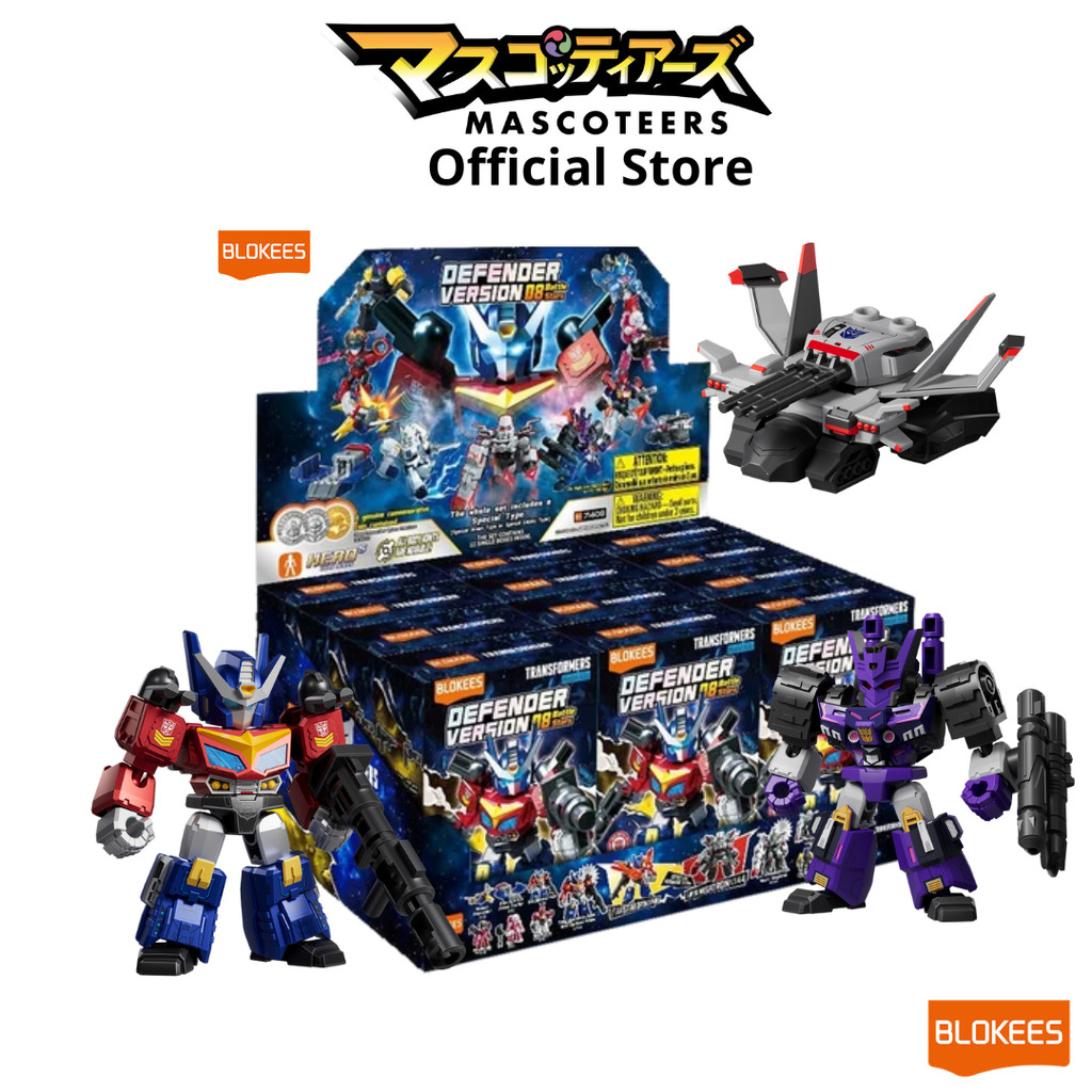 BLOKEES -กล่องสุ่ม(เดี่ยว) Transformers 71408 - DV08 Battle Stars ของเเท้ 100%