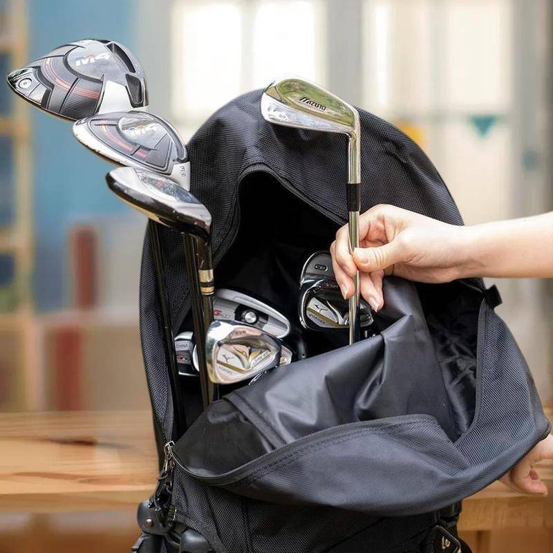 WEMB ถุงกอล์ฟ Rain Cover กันฝุ่น Rain Hood Club Protector ถุงกอล์ฟแบบพกพา Rain Cover สําหรับถุงกอล์ฟ