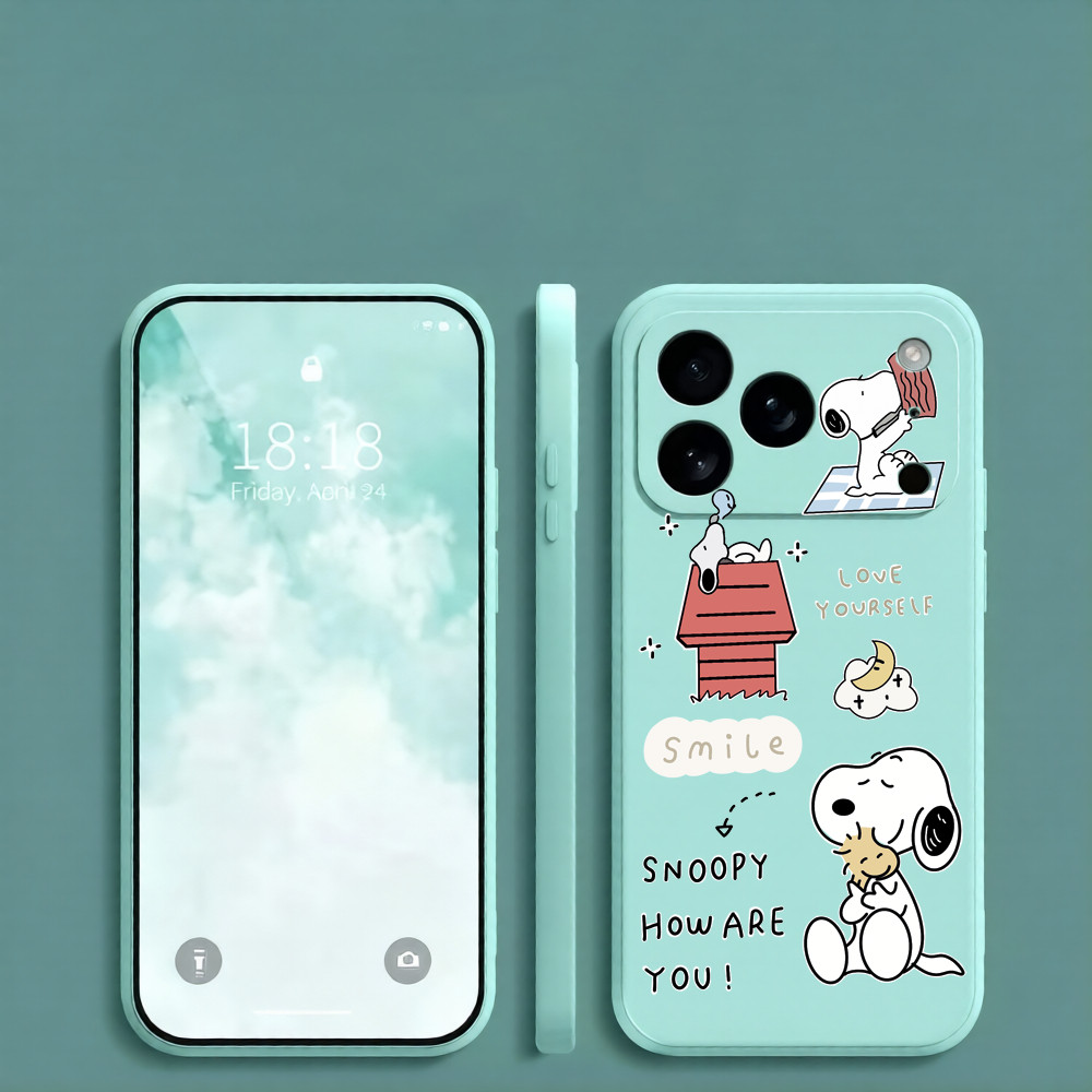 Snoopy Snoopyเคสโทรศัพท์เหมาะสําหรับXiaomi 17U 17TPro 17T 15U 15 14U 14Pro 13Pro 12Pro Redmi 15C 14C