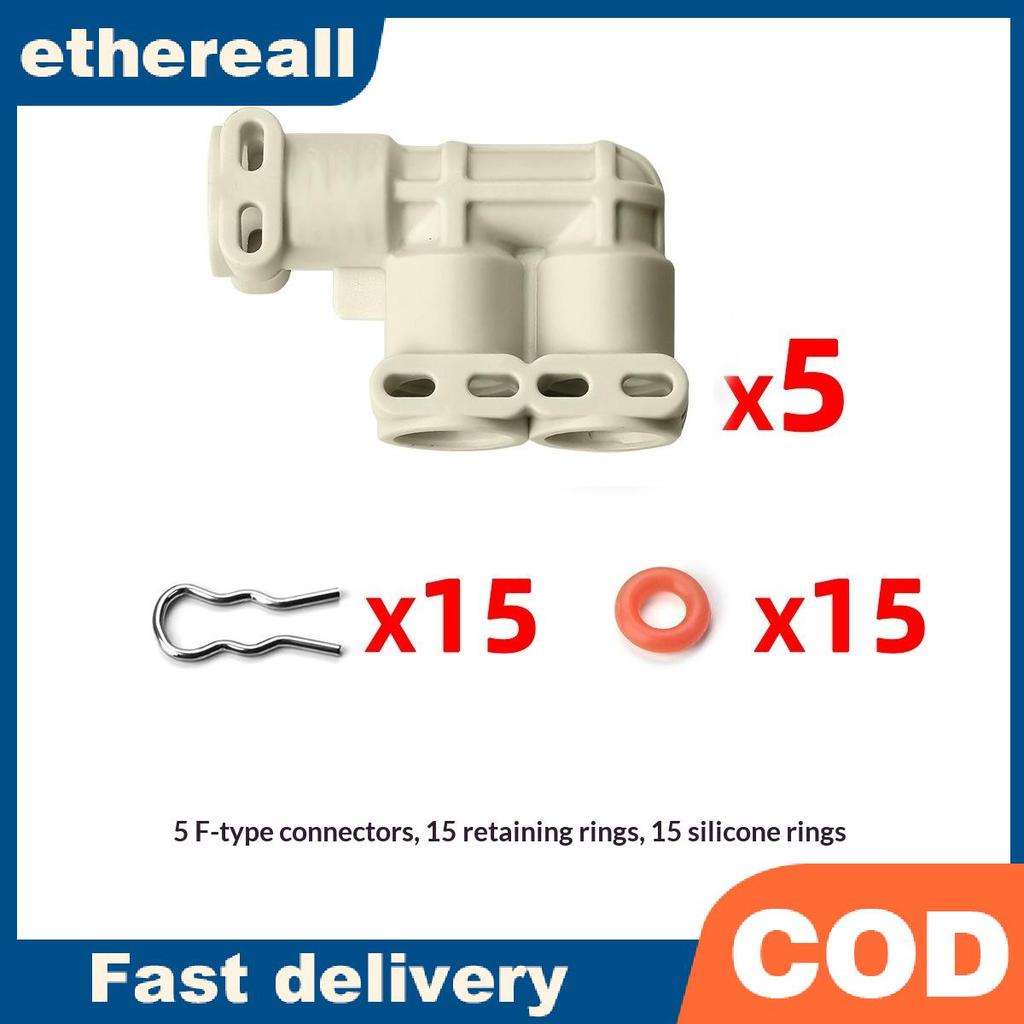 ETH ETH F-Shape Steam Connection Joint สําหรับเครื่องชงกาแฟอัตโนมัติการออกแบบที่แม่นยํารองรับคุณภาพก