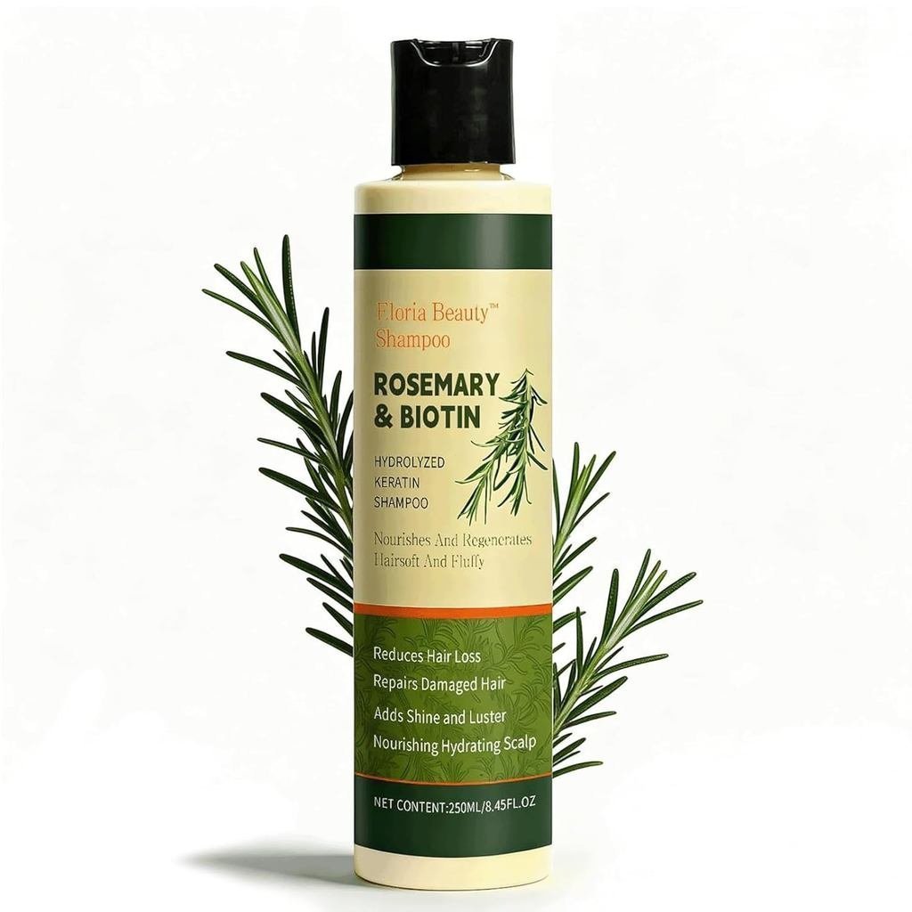 1PCSEloriaBeautyแชมพู,Rosemary&BiotinHairGrowthแชมพูAntiHairloss,สําหรับThinningHair&HairLossinBothW