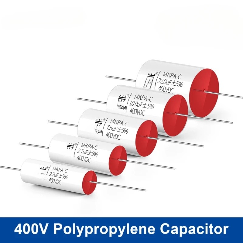 2 ชิ้น MKP ตัวเก็บประจุ 400V 0.68UF-20UF ความถี่ Metallized Polypropylene ฟิล์มเสียงไฮไฟ Fever Capac