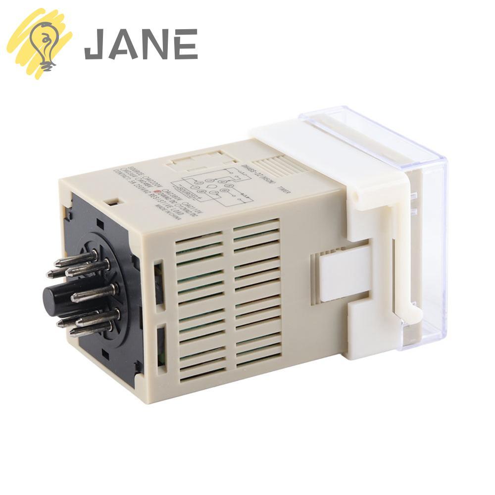 JANE Digital Time Relay, 24VAC/DC จอแสดงผล LCD Time Relay, Precision Timing DH48S-2Z 0.01S-9999H Tim