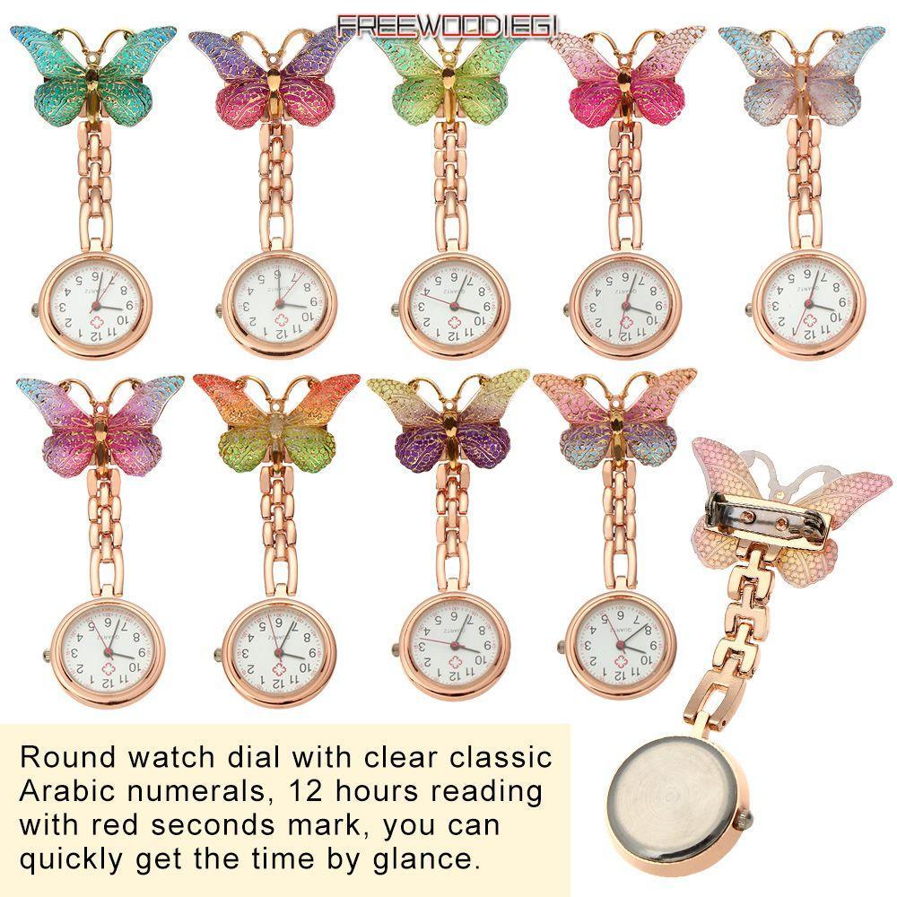 FREEWOODIEGI Pocket Watch Medical Nurse Doctor Quartz Clock