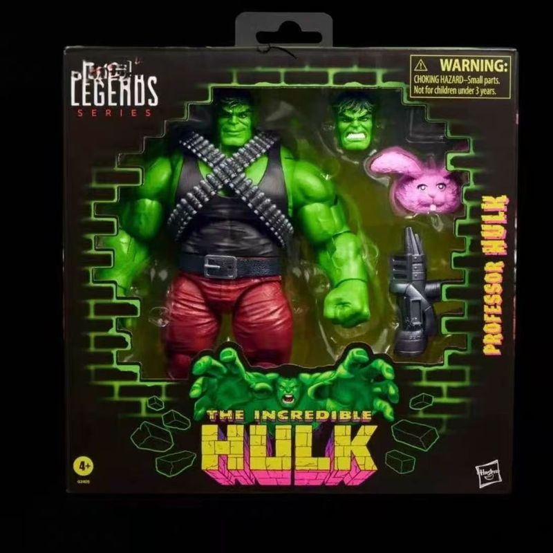 Hasbro Marvel Legends Smart Hulk Hulk Professor Hulk 20 ซม. เคลื่อนย้ายได้พร้อมสต็อก