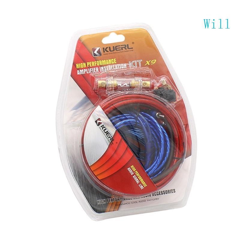 Will 60 AMP Holder 10GA AMP Wire Holder ชุดติดตั้งสายไฟรถยนต์