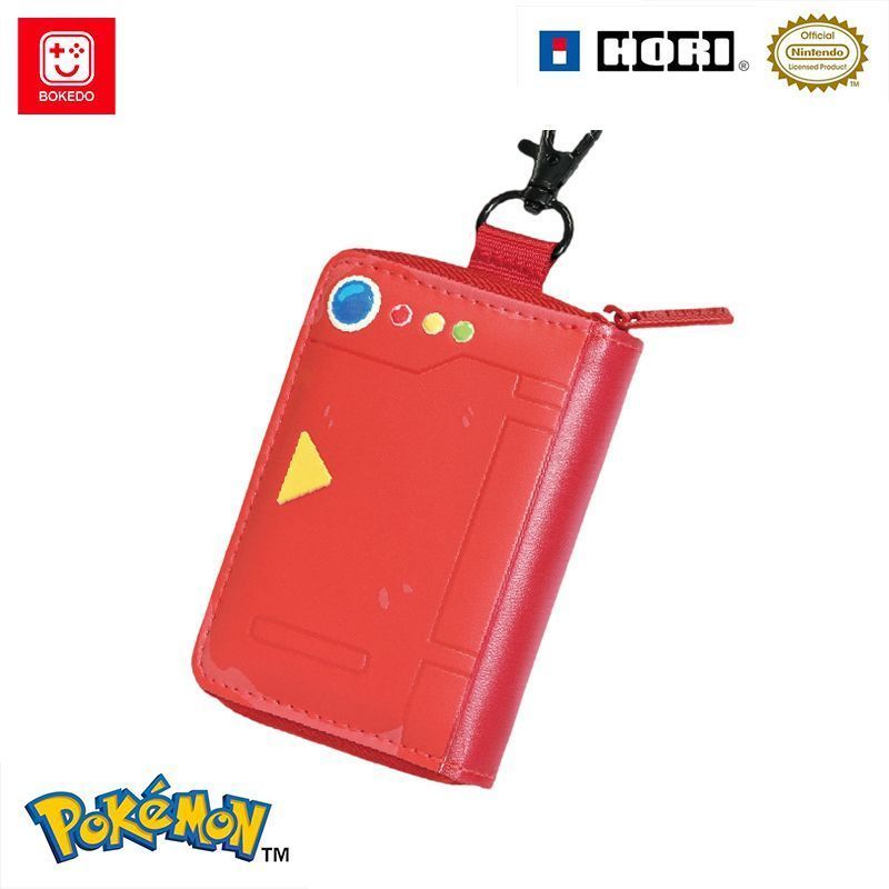 Hong Kong Direct Mail HORI Card Holder NS2 Pokémon Illustrated Book Card Storage Bag 8-Bit Game Card