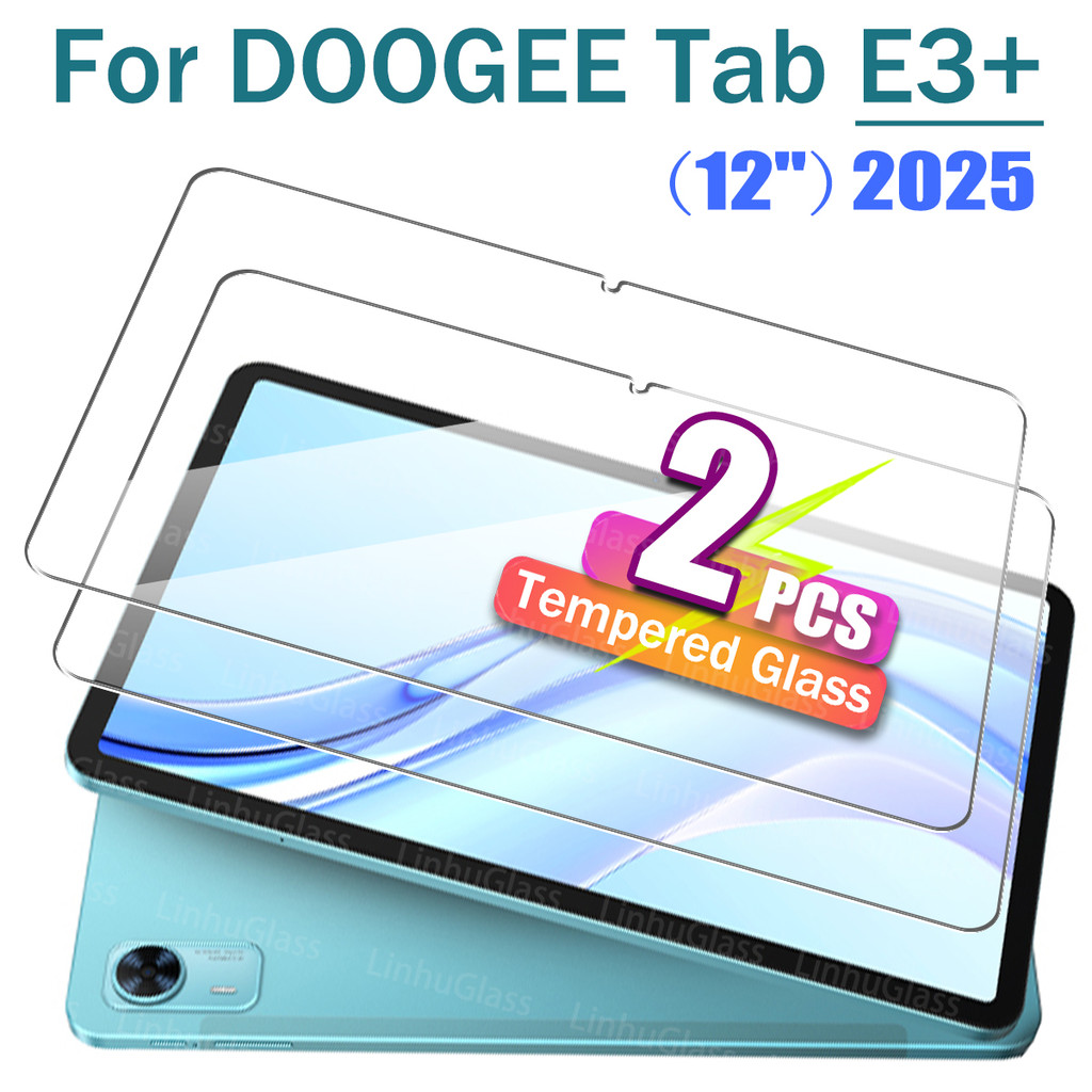 1‐3 ชิ้น HD ฟิล์มกระจกนิรภัยสําหรับ Doogee U9 U13 U12 U11 U10 2025 pro Anti-Fingerprints ฟิล์มสําหรั