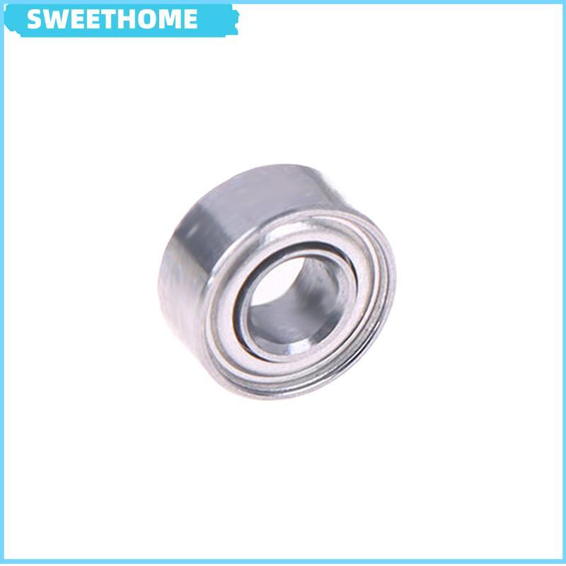 SWEETHOME 10pcs 683ZZ 3*7*3 มม.แบริ่งขนาดเล็ก Chrome เหล็ก 683 ZZ 2Z 683Z ภายใน Bore 3 มม.ขนาดเล็ก D