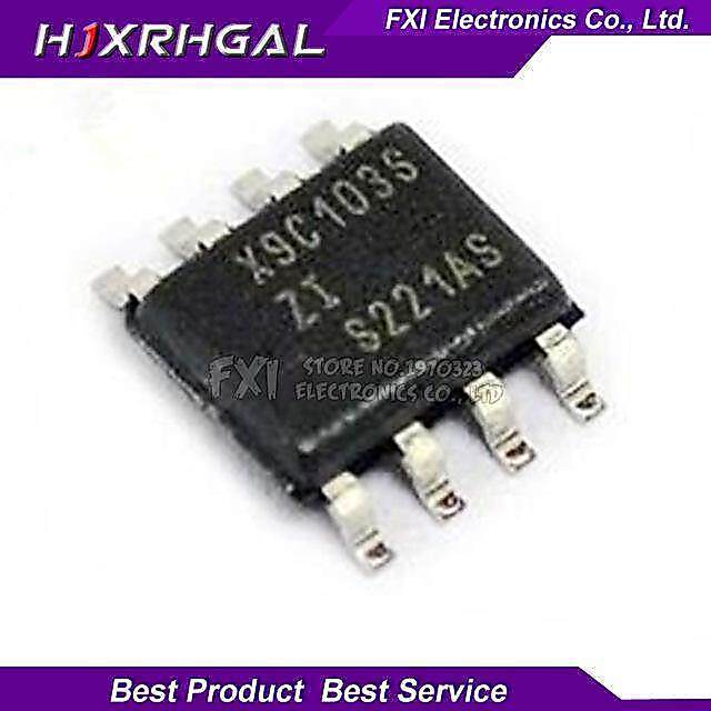 5pcs ใหม่ X9C103SZI X9C103S X9C103SIZ ดิจิตอล potentiometer SOP-8